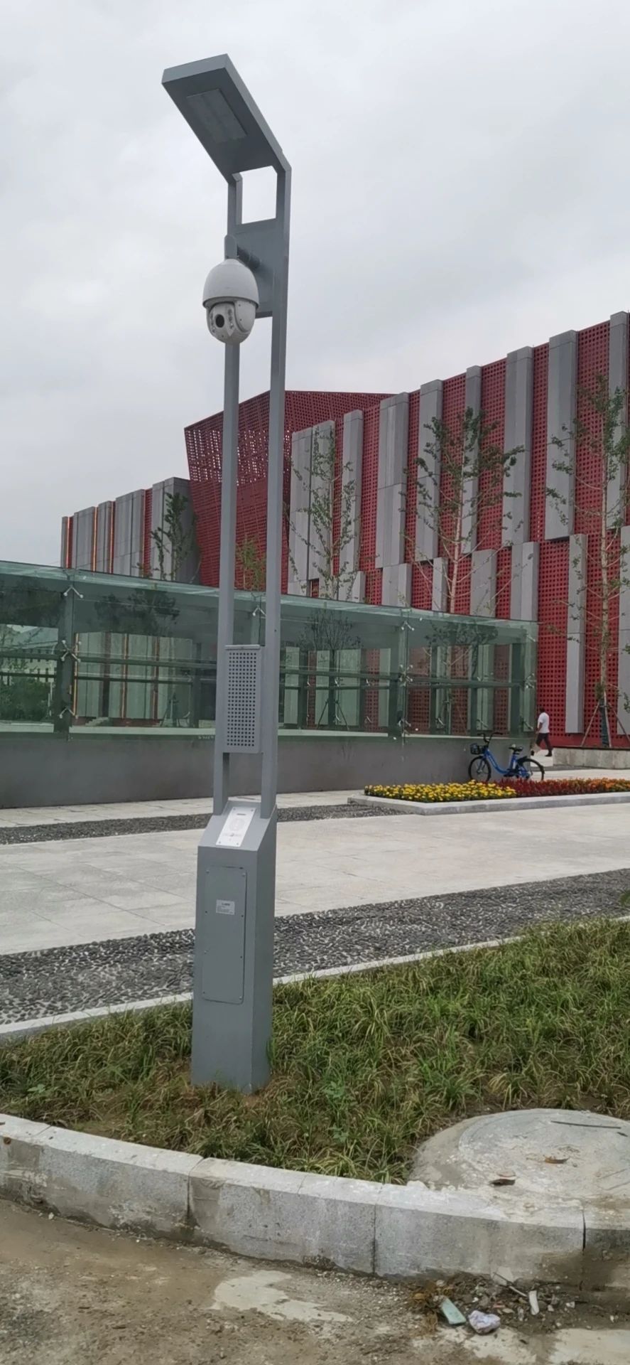 福瑞達智慧燈桿為安徽鳳陽花鼓大劇院開放再添亮點